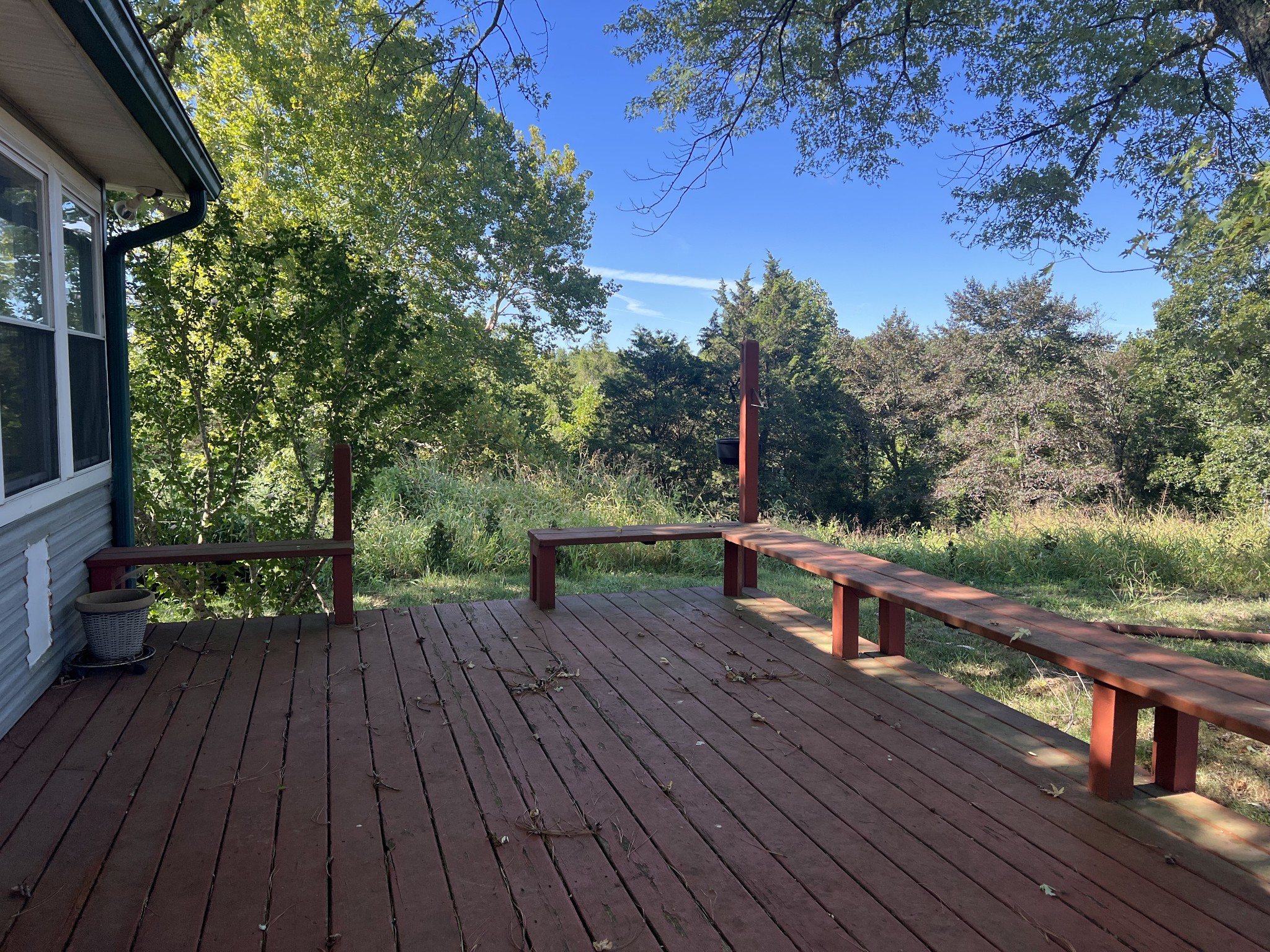 2043 Lafayette Road Red Boiling Springs, TN 37150 - Photo 10 of 12 a view of deck with wooden floor and seating space