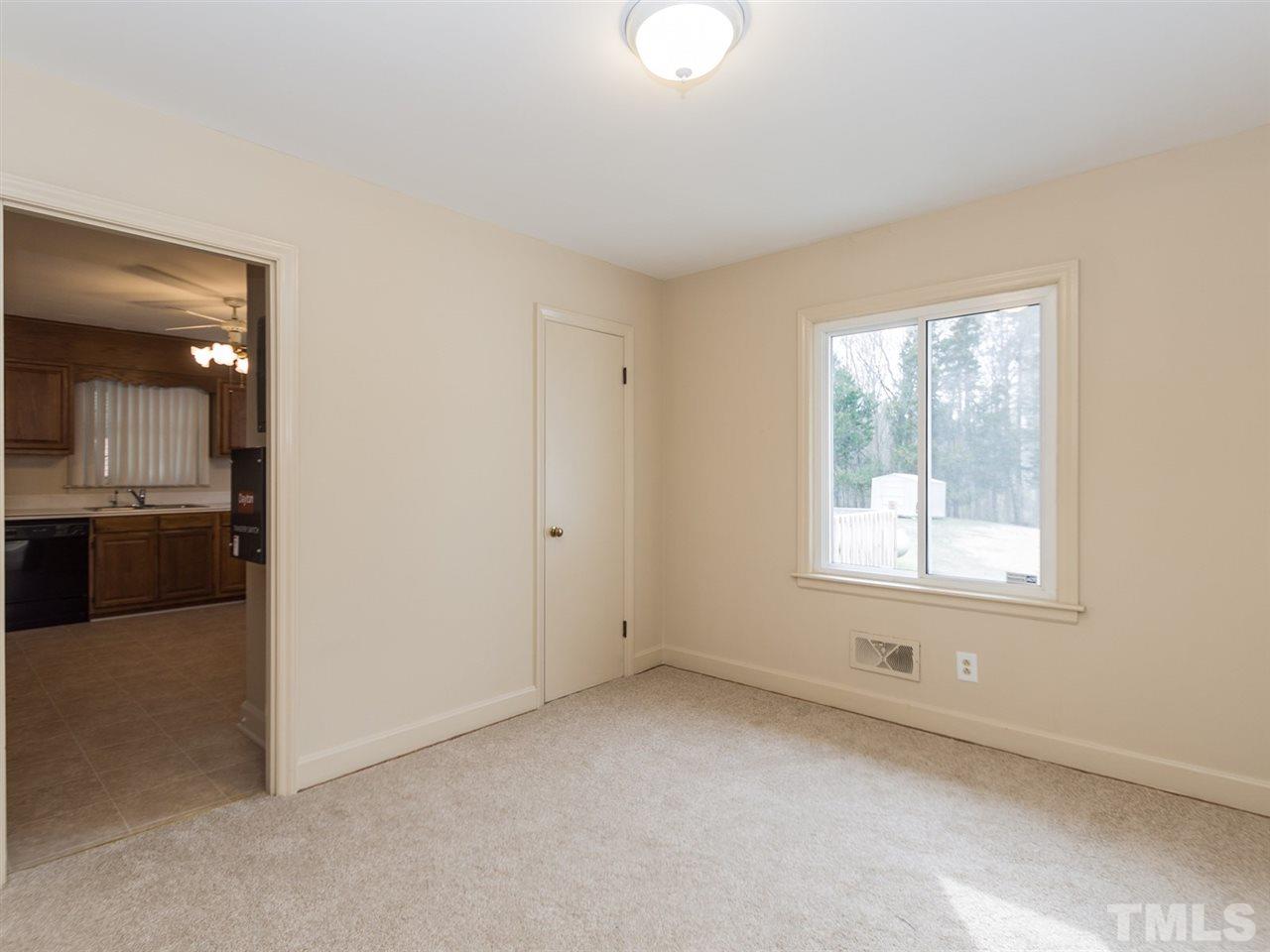 4321 James Road Raleigh, NC 27616 - Photo 15 of 23 a view of an empty room with a window
