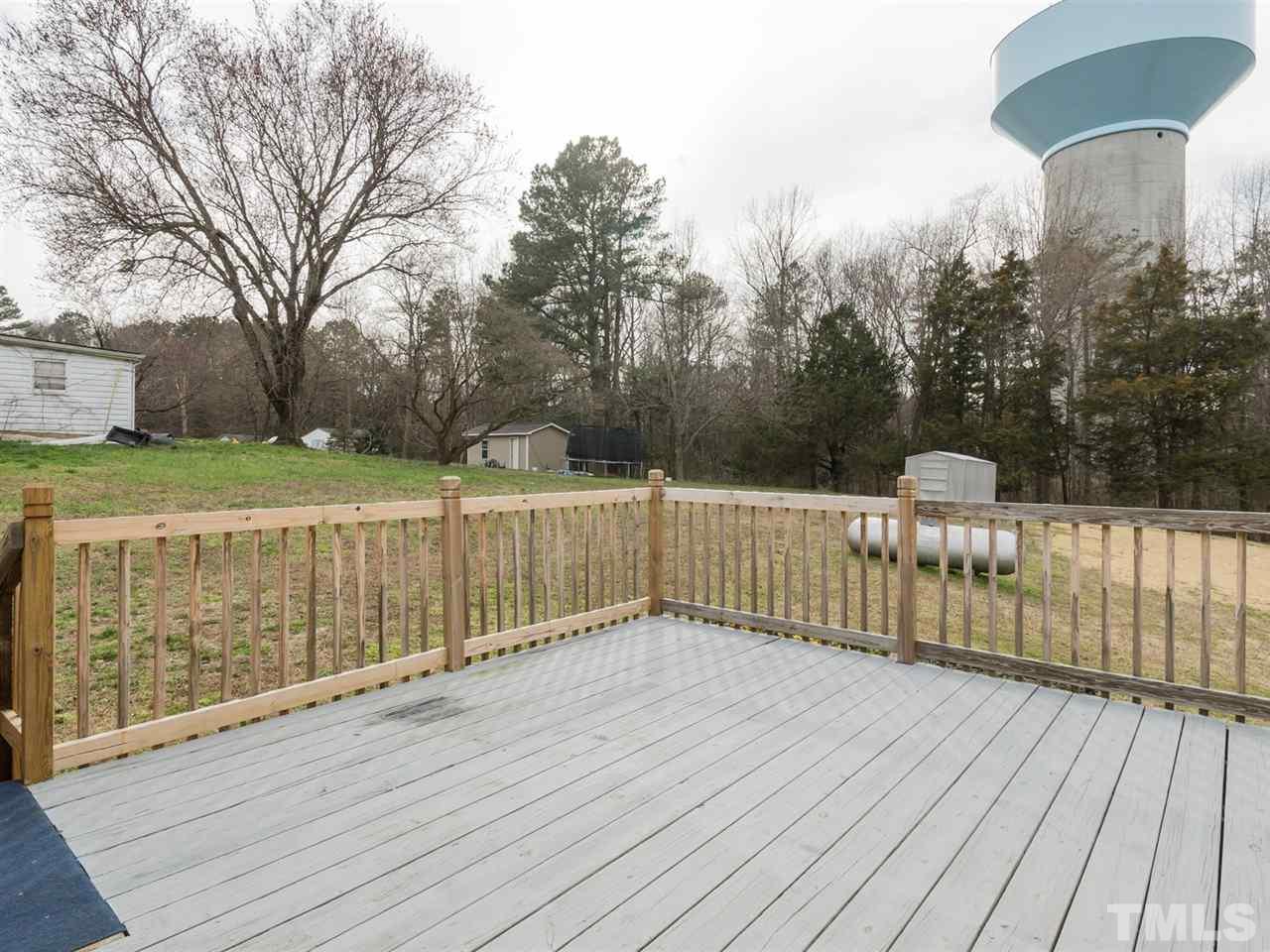 4321 James Road Raleigh, NC 27616 - Photo 20 of 23 a view of wooden deck