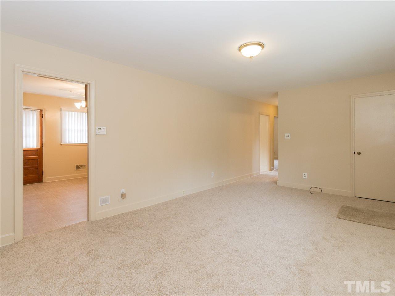 4321 James Road Raleigh, NC 27616 - Photo 5 of 23 a view of an empty room
