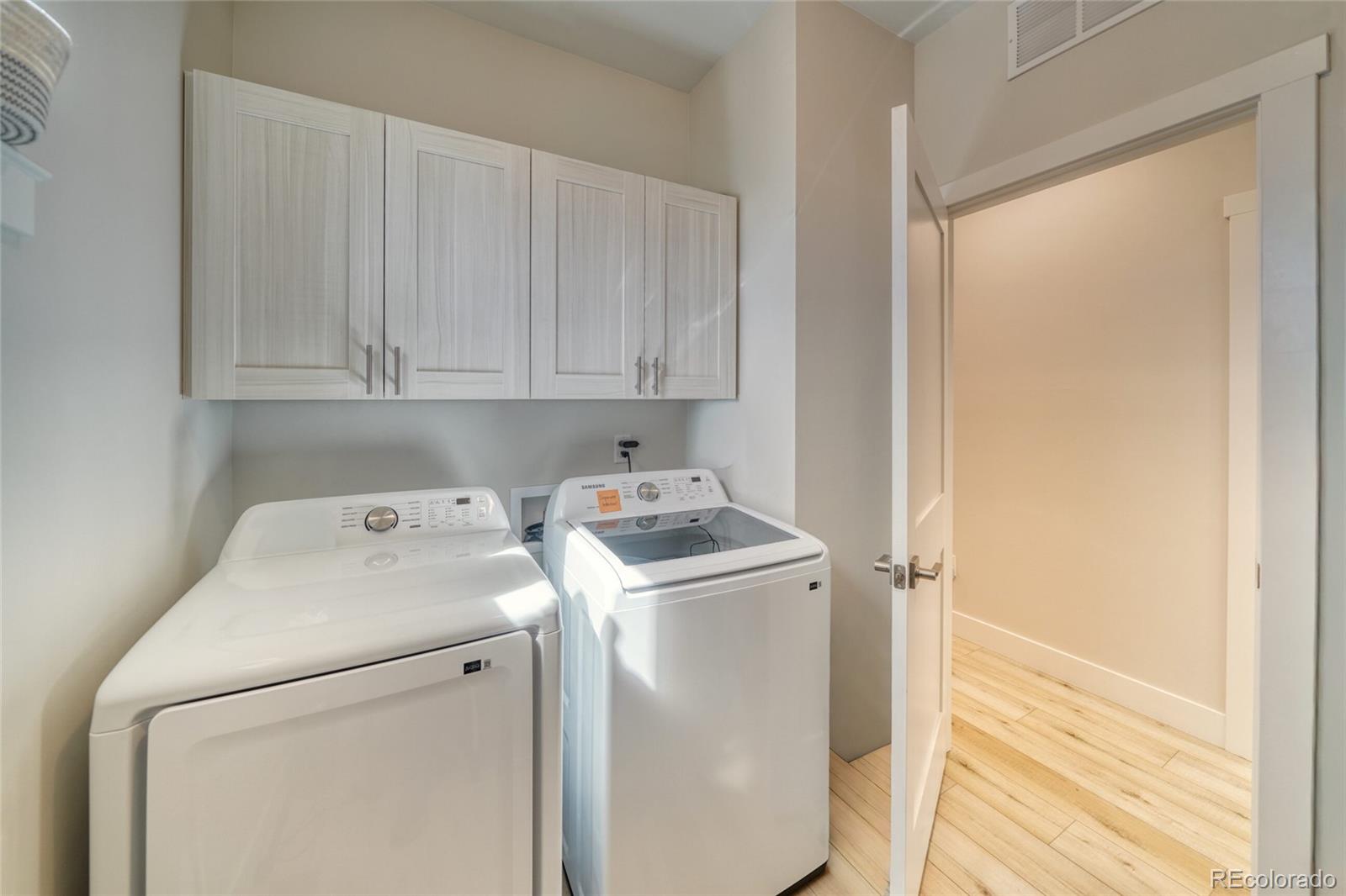 601 Scott Street, Unit A Salida, CO 81201 - Photo 23 of 31 a utility room with dryer and washer