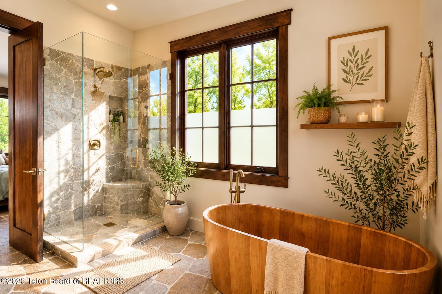 9802 Hiddenwaters Lane Victor, ID 83455 - Photo 18 of 52 Primary Bathroom Virtual Staging