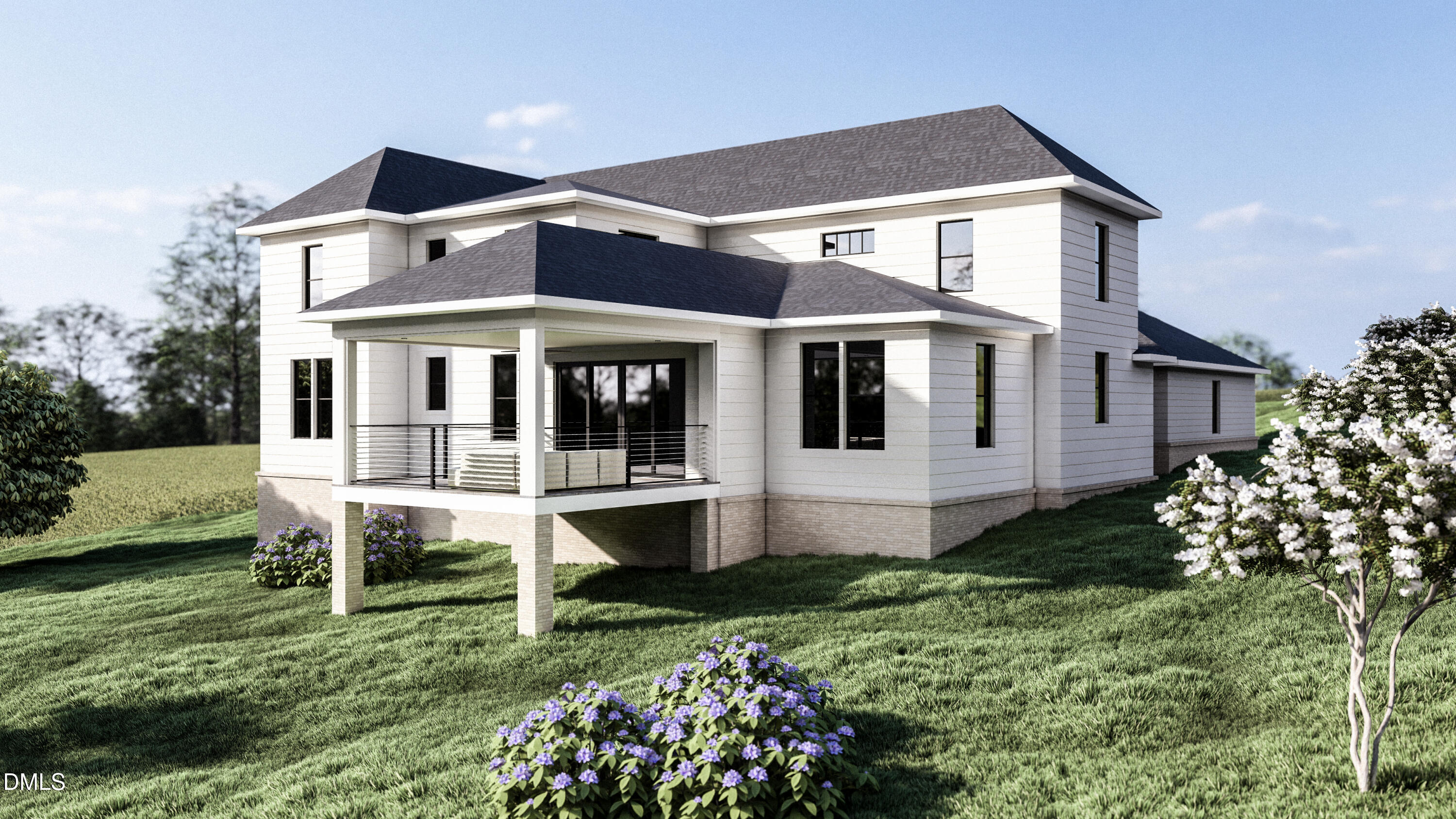 45 Quail Point Pittsboro, NC 27312 - Photo 4 of 22 a front view of a house with a garden