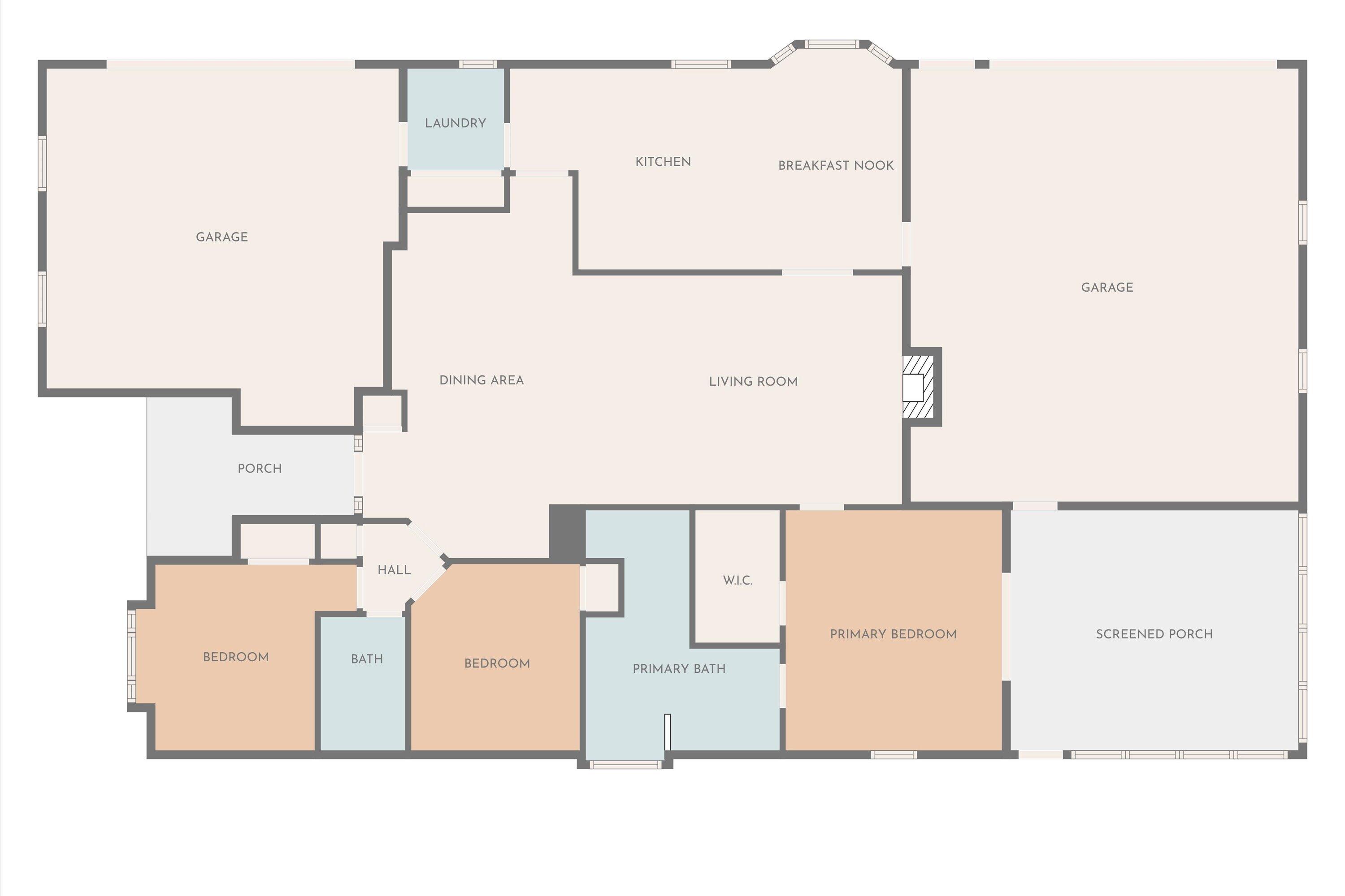 20 Stripers Landing Road Moneta, VA 24121 - Photo 33 of 33 33-Floor Plan