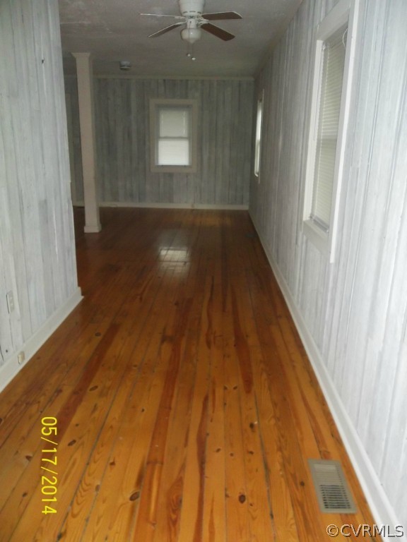 4286 Oak Hill Road Buckingham, VA 23921 - Photo 5 of 13 a view of a hallway with wooden floor