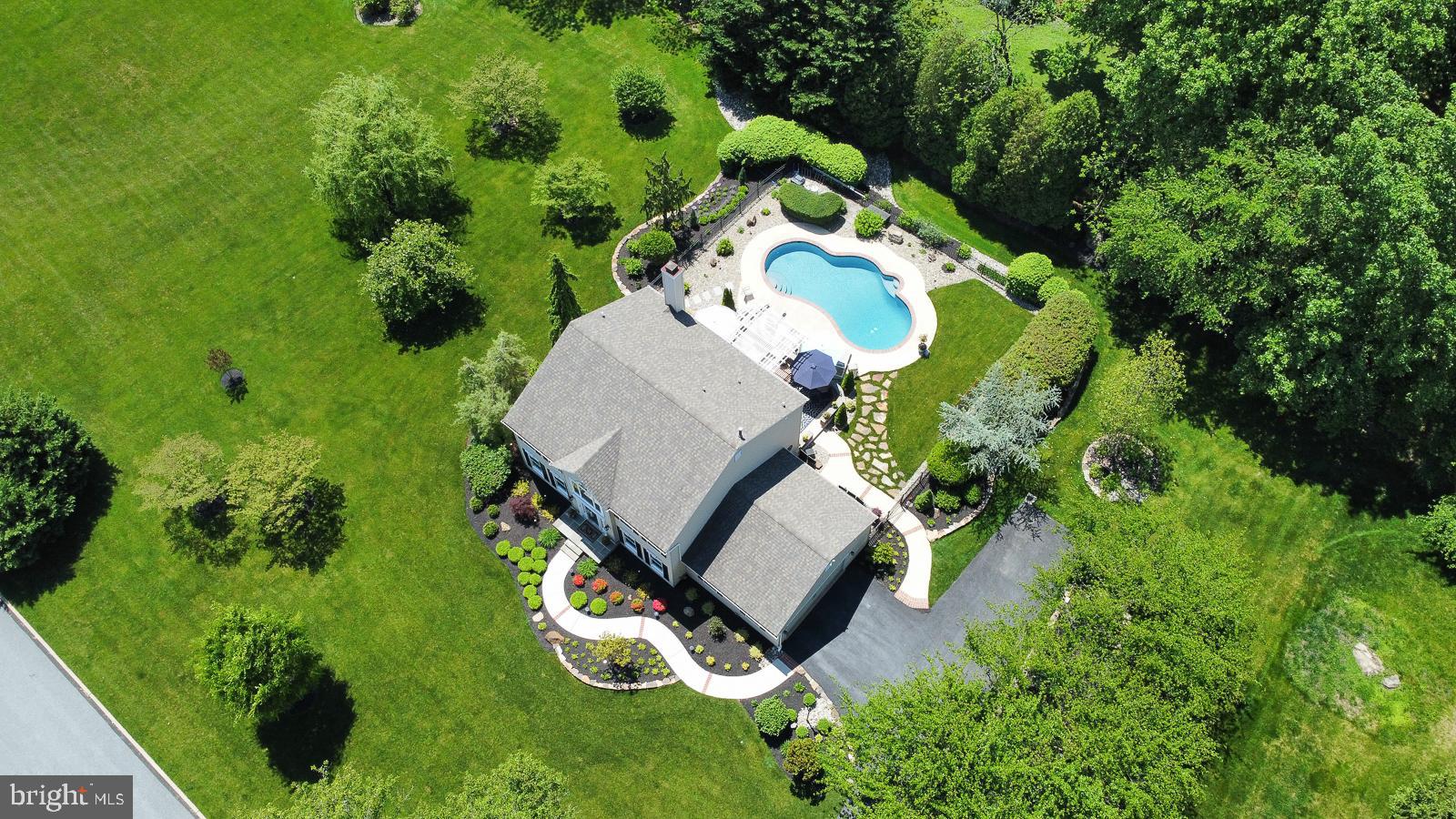 1319 Longmeadow Road Garnet Valley, PA 19060 - Photo 3 of 69 Ariel View