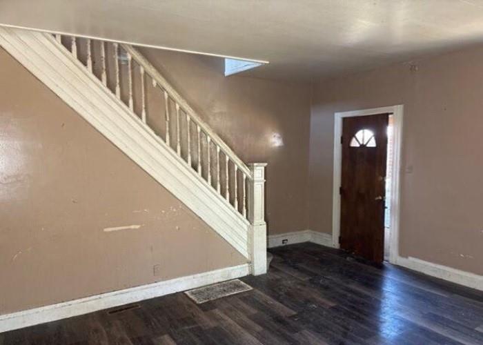 406 Grove Street McKees Rocks, PA 15136 - Photo 6 of 14 a view of an entryway with wooden floor