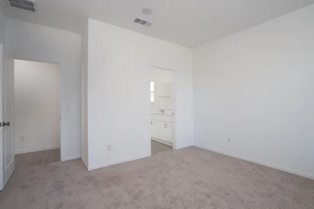 a view of empty room