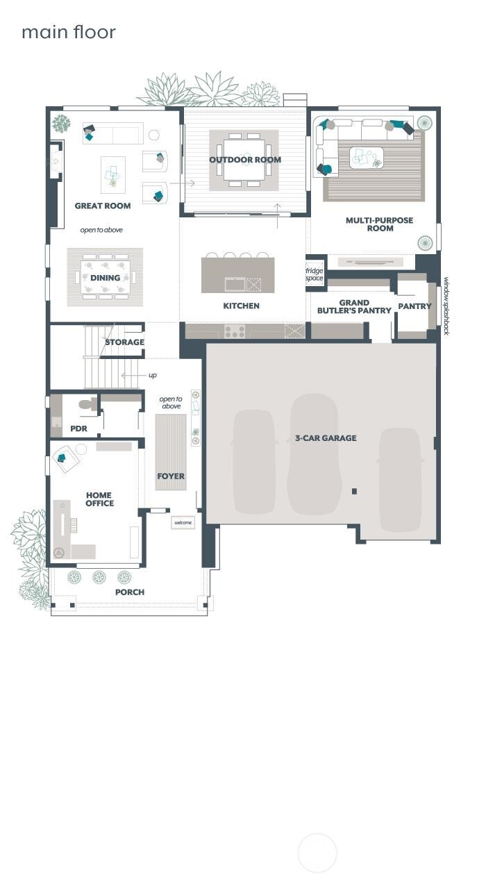 5725 160th Street Southwest Edmonds, WA 98026 - Photo 2 of 10 a picture of a floor plan