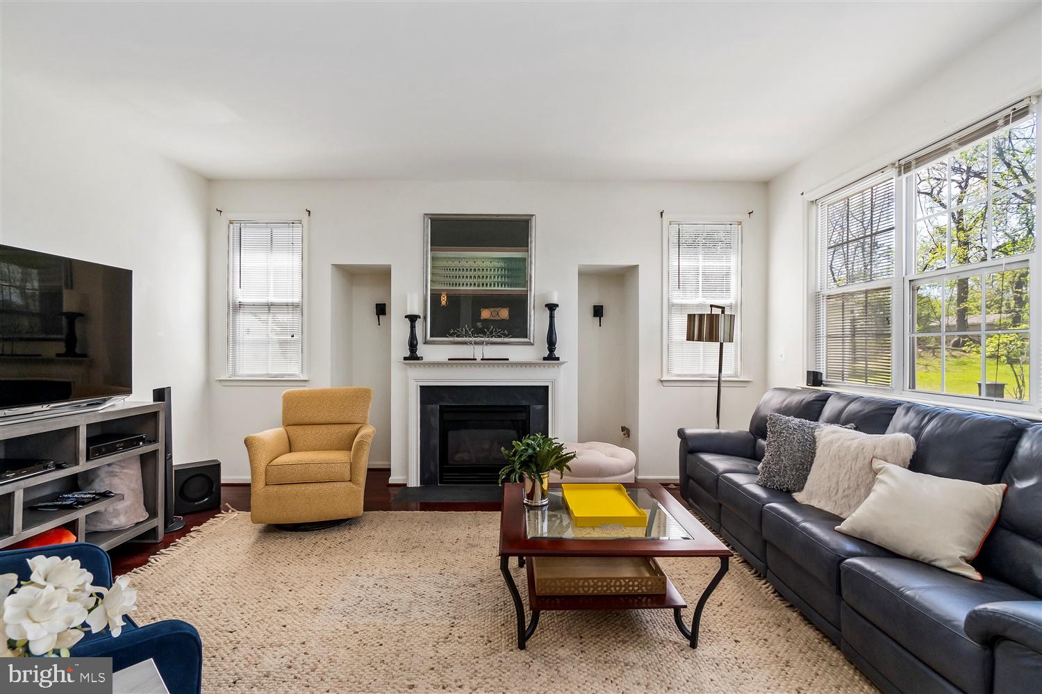 9731 Eustice Road Randallstown, MD 21133 - Photo 12 of 38 Wonderful Family Room with gas fireplace.