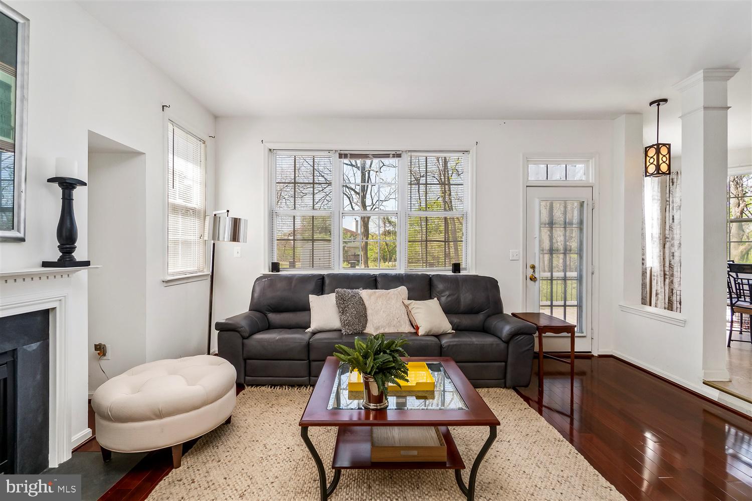 9731 Eustice Road Randallstown, MD 21133 - Photo 13 of 38 Bright and comfortable Family room w/door to deck
