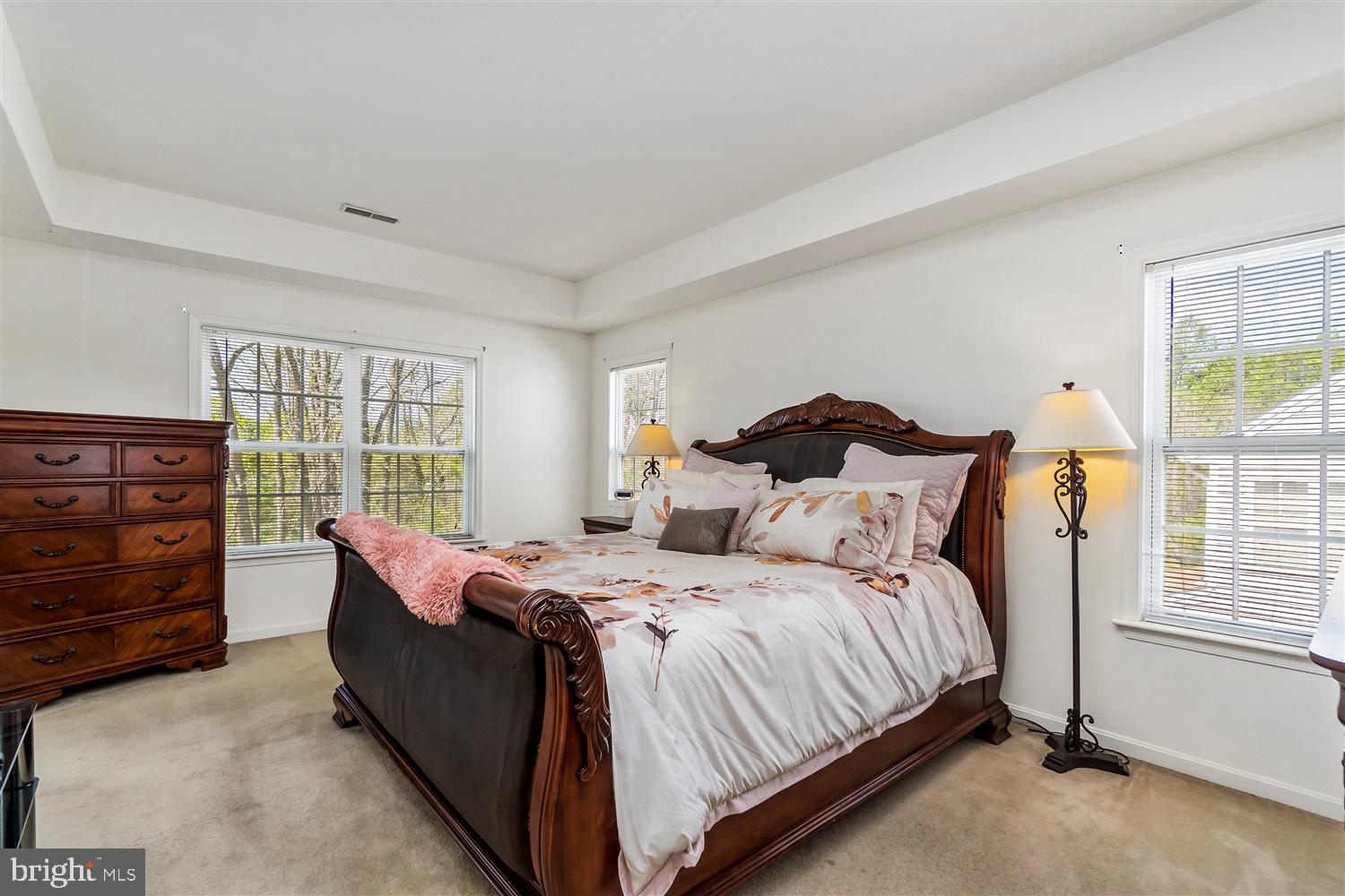 9731 Eustice Road Randallstown, MD 21133 - Photo 18 of 38 Master Bedroom with wall to wall carpeting.
