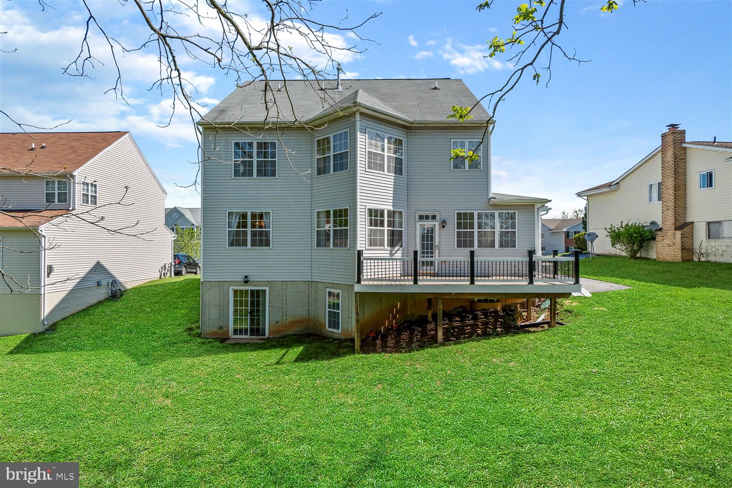 9731 Eustice Road Randallstown, MD 21133 - Photo 37 of 38 View of the house from the rear yard
