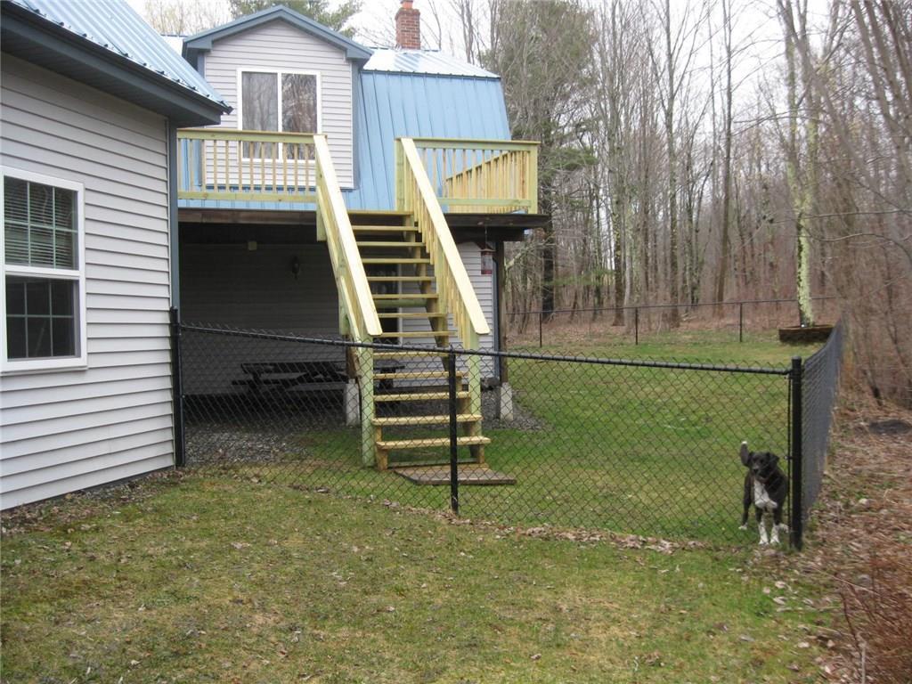 Back deck with access from Master BR...