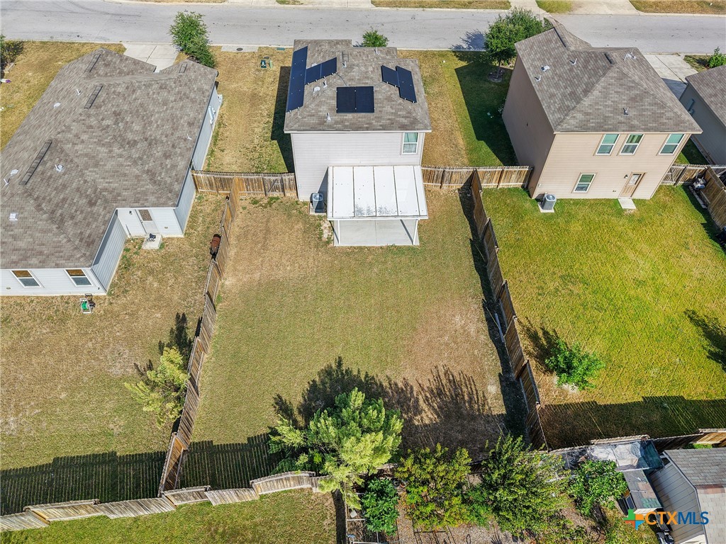 137 Bridges Lane Jarrell, TX 76537 - Photo 31 of 34 an aerial view of residential houses with outdoor space
