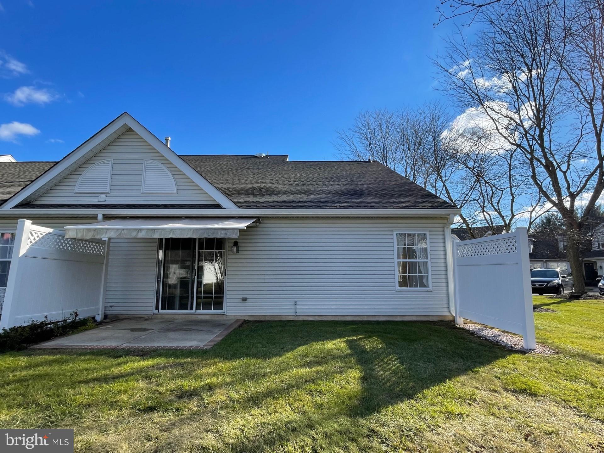 161 Progress Drive Doylestown, PA 18901 - Photo 23 of 23 Back with retractable awning