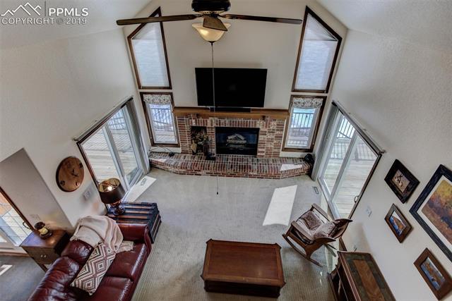 575 Harness Road Monument, CO 80132 - Photo 24 of 32 View of main level from upstairs