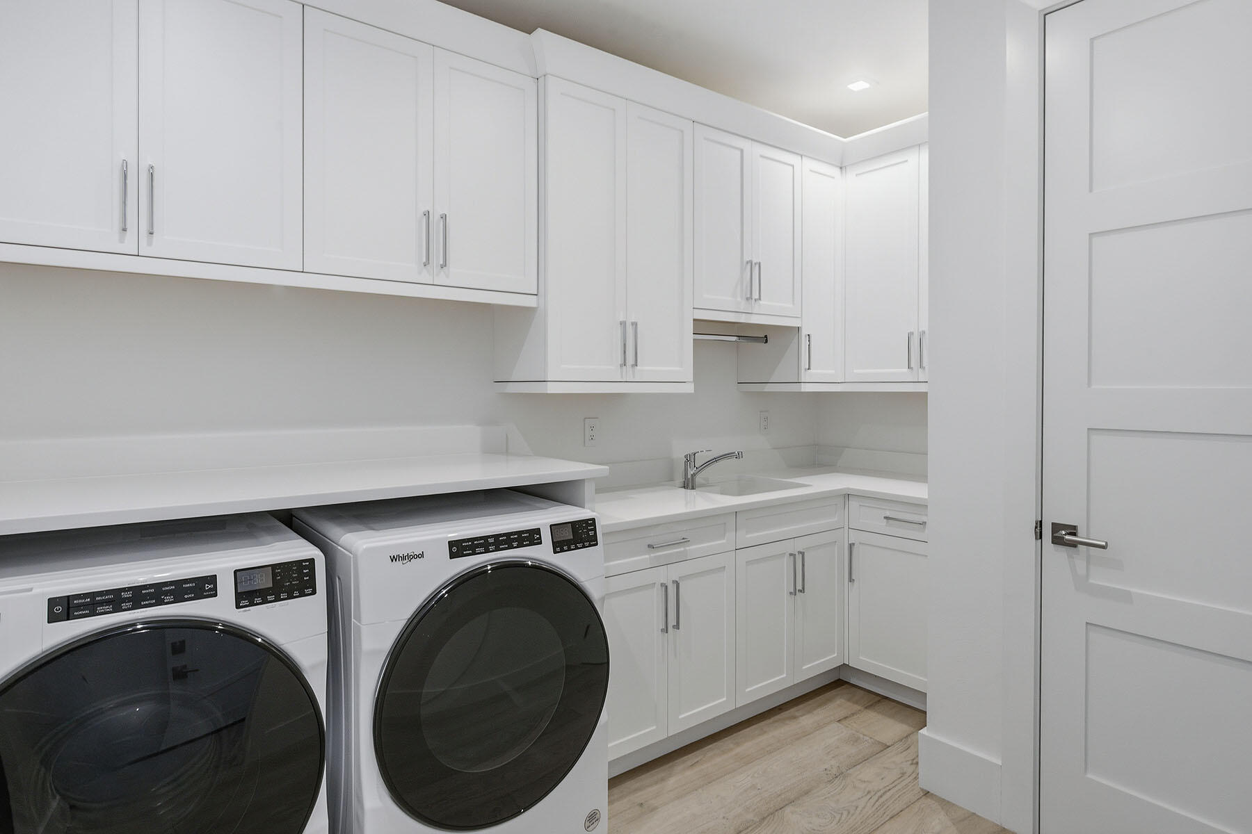 3291 Dorado Lane, Unit 101 Naples, FL 34114 - Photo 21 of 50 a utility room with sink dryer and washer