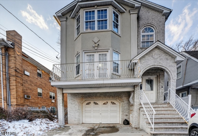 a view of building with door