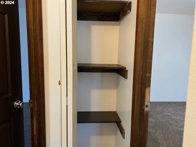 a view of walk in closet