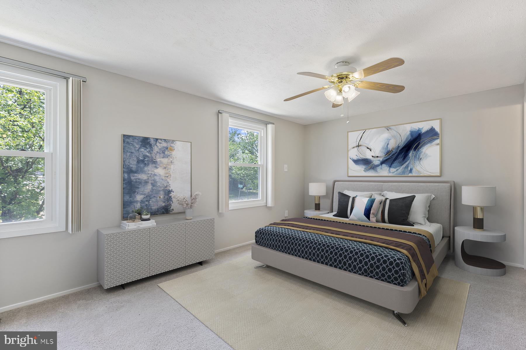 8812 E Grove Upper Marlboro, MD 20774 - Photo 26 of 37 Virtual Staging of Master Bedroom