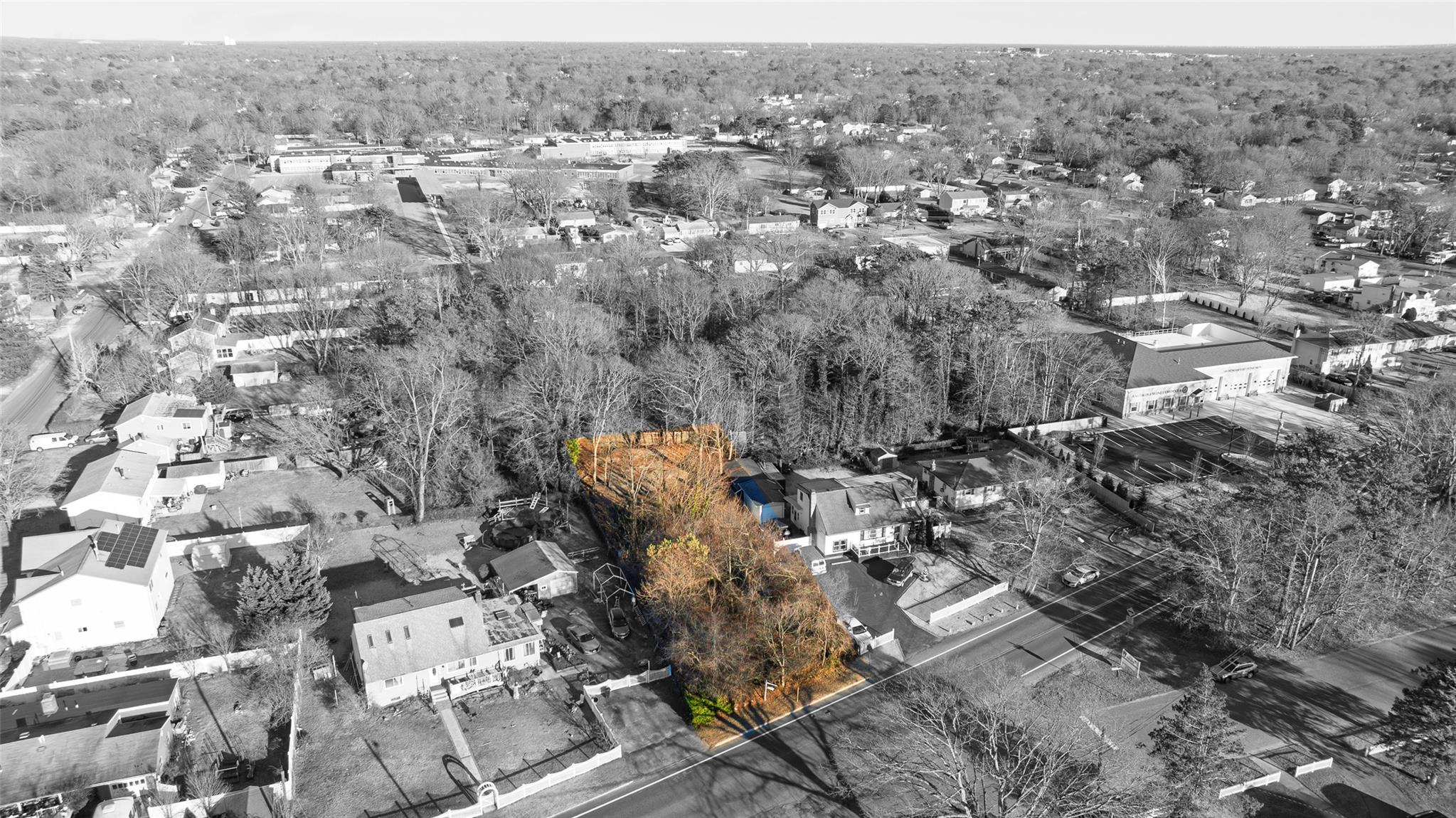 Howells Road Bay Shore, NY 11706 - Photo 7 of 15 Birds eye view of property featuring a residential view