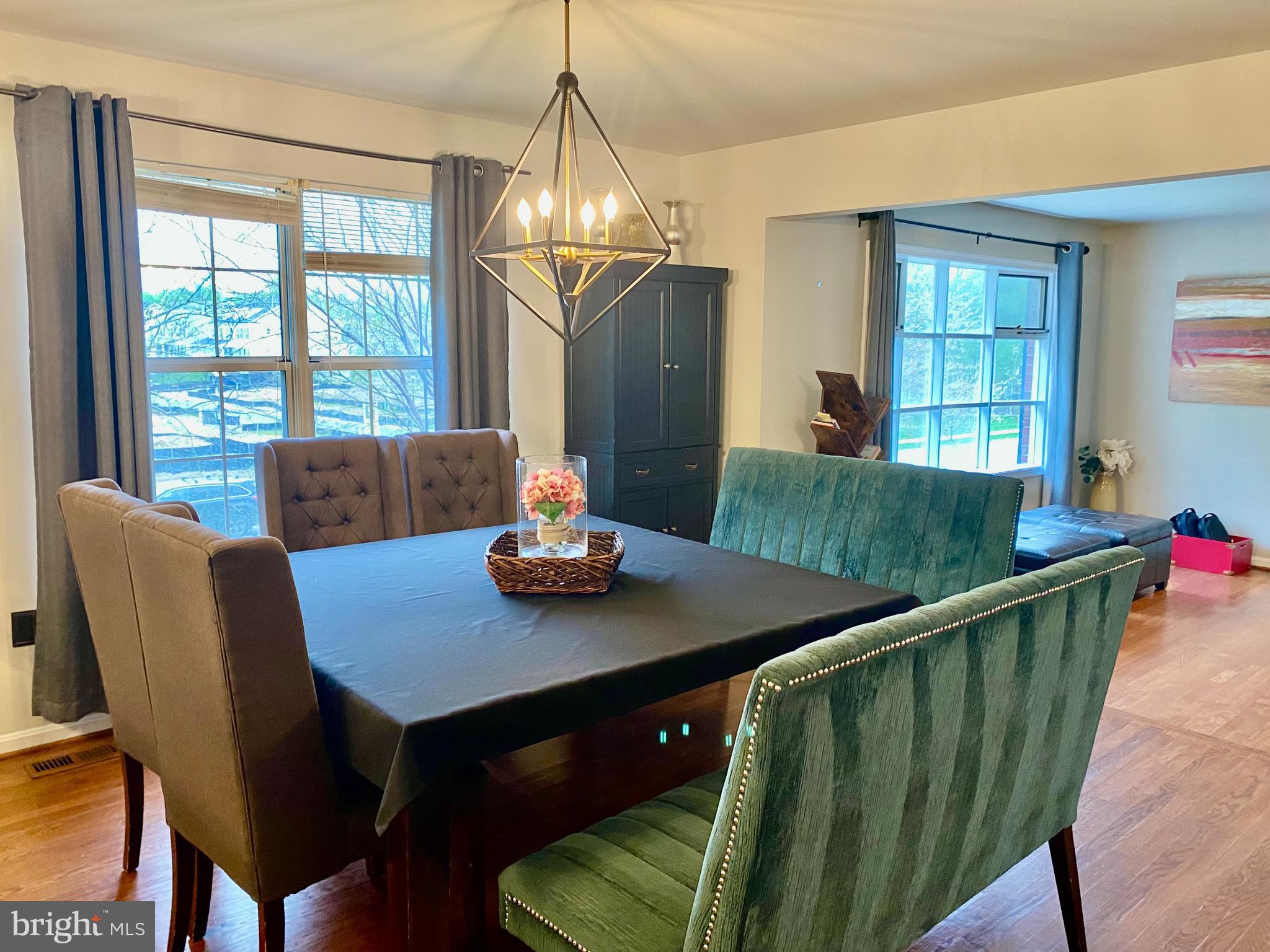 8607 Edison Lane Clinton, MD 20735 - Photo 8 of 52 Dining room view 2