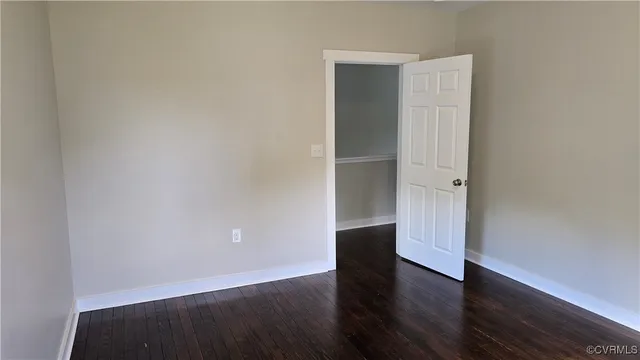 wooden floor in an empty room