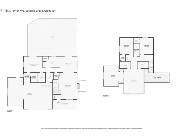 $555,000 | 1750 Taylor Avenue, Cottage Grove, OR 97424