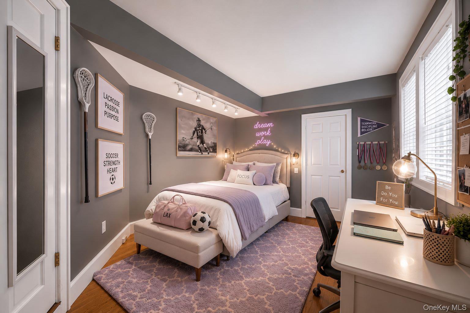 245 Main Street Cold Spring Harbor, NY 11724 - Photo 14 of 16 3rd bedroom features pocket door closet.