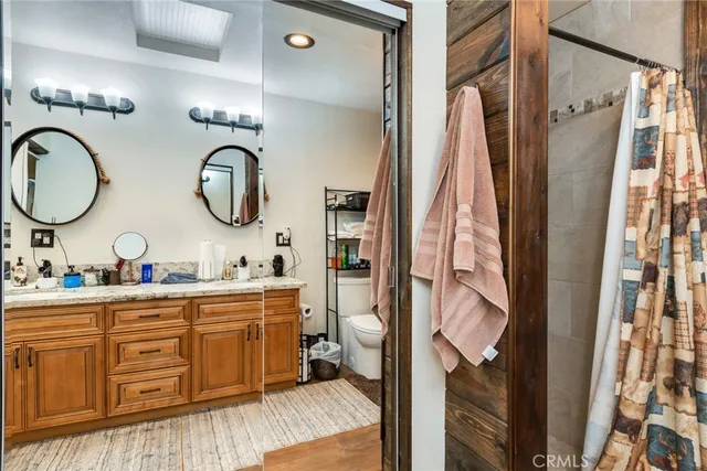 a very nice looking room with a wooden floor