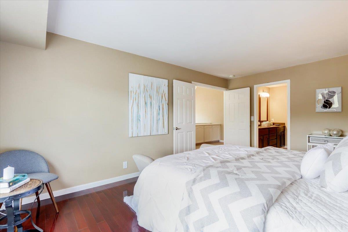 945 Oak Park Drive Morgan Hill, CA 95037 - Photo 26 of 46 a large white bed in a white room