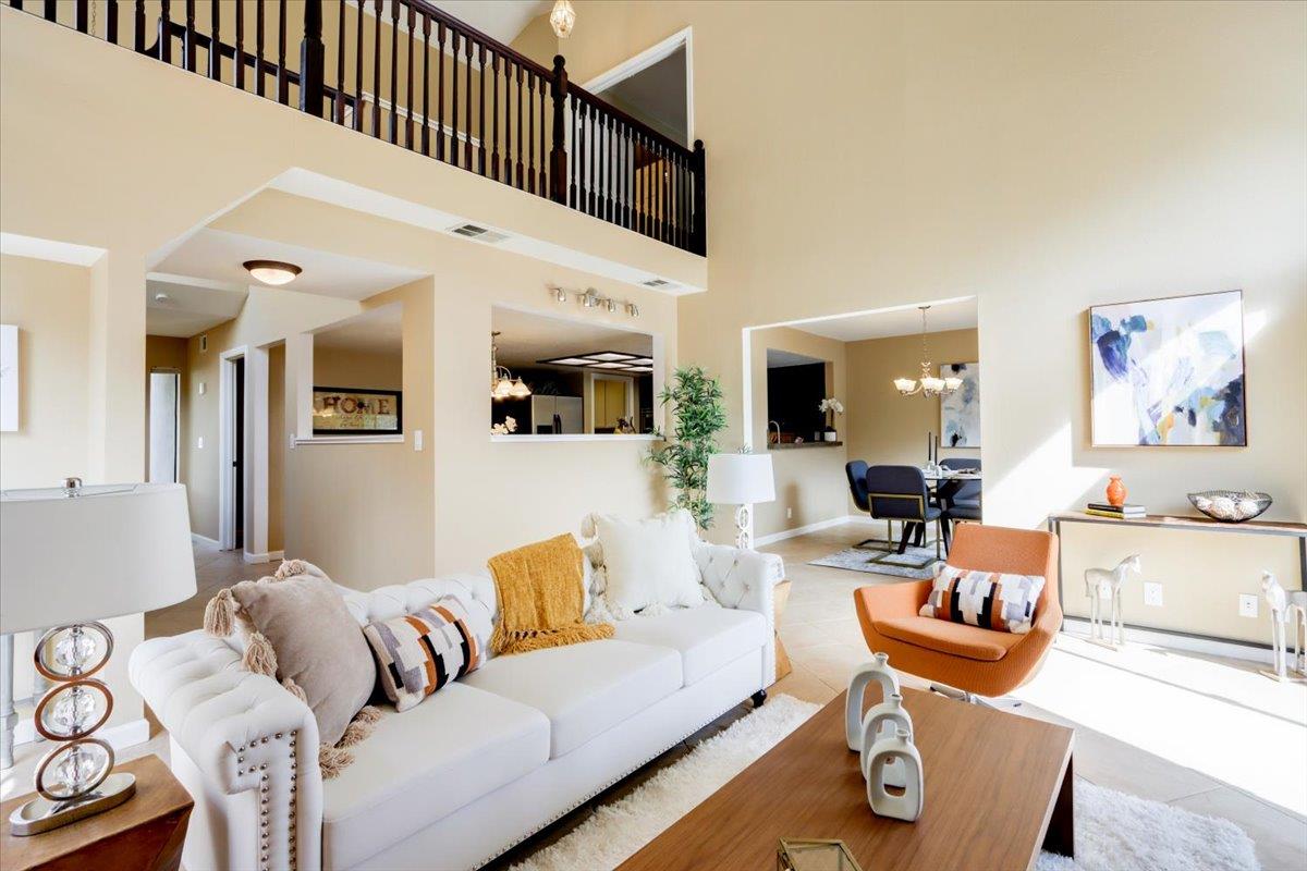 945 Oak Park Drive Morgan Hill, CA 95037 - Photo 9 of 46 a living room with furniture and wooden floor