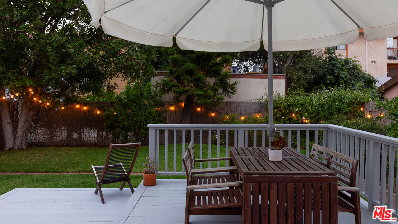 708 South Cedar Street Glendale, CA 91205 - Photo 33 of 38 a view of a deck with a yard
