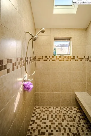 a view of a street from a balcony