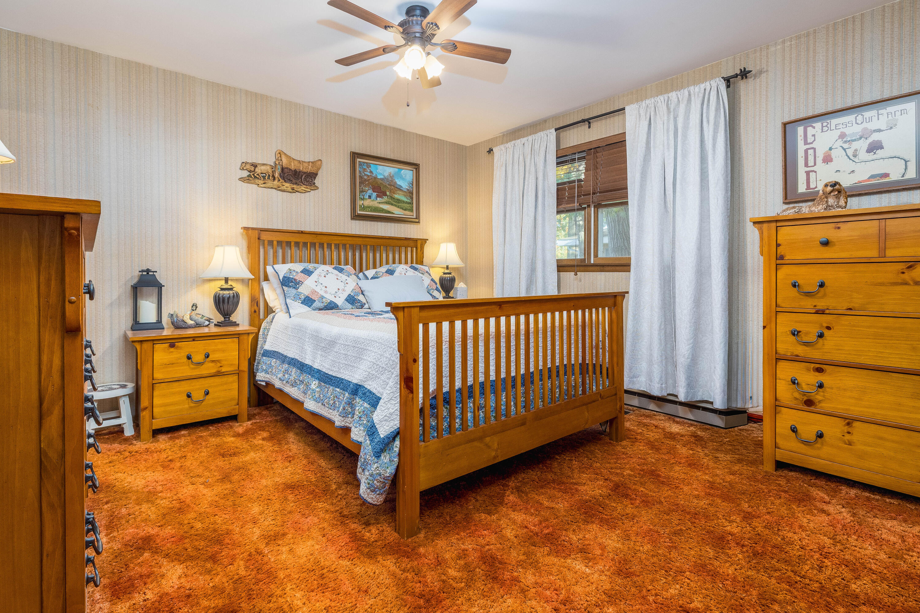 4674 Friar Tuck Circle Rensselaer, IN 47978 - Photo 25 of 47 a bed room with a bed and a window