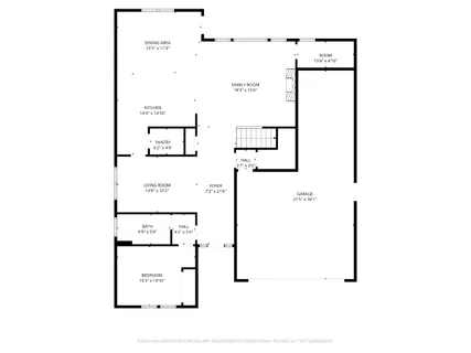 a picture of a floor plan