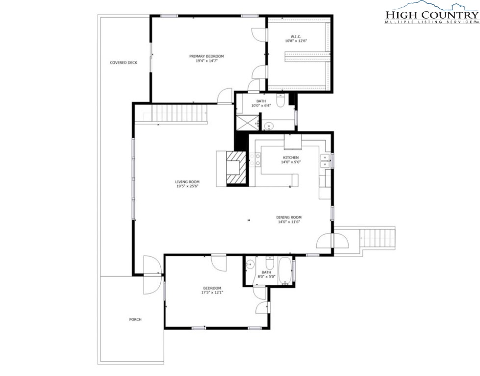 356 Balsam Road Boone, NC 28607 - Photo 36 of 37 a picture of a room with a white wall and white wall