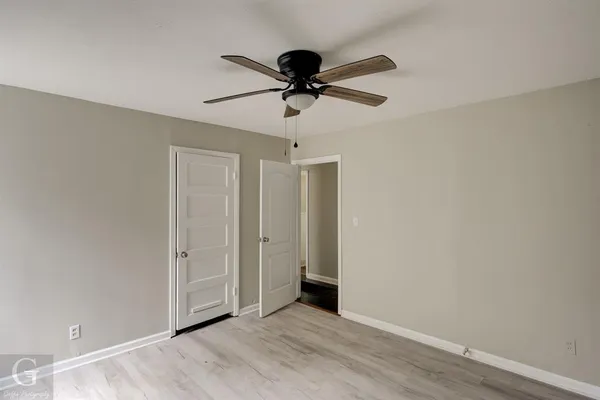 wooden floor in an empty room