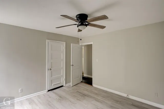 wooden floor in an empty room