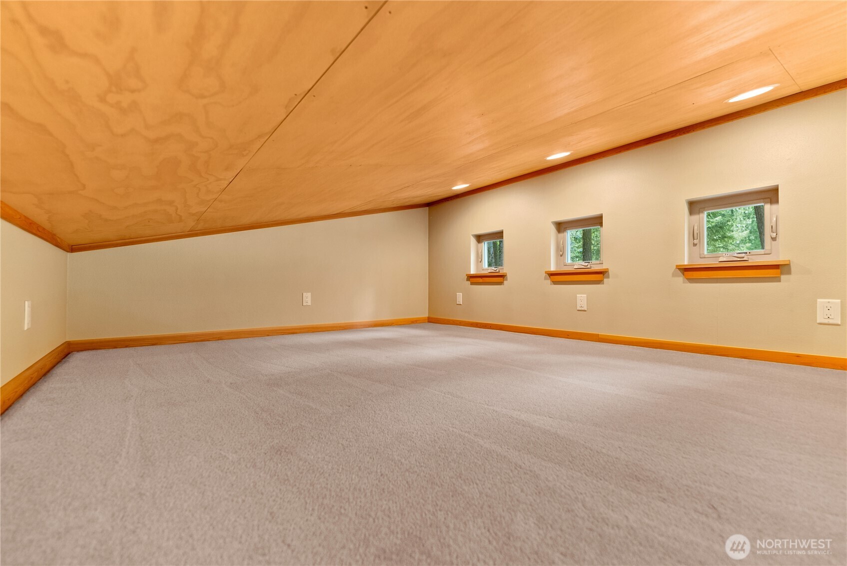 16 Littell Road Mazama, WA 98833 - Photo 17 of 40 a view of an empty room with a window