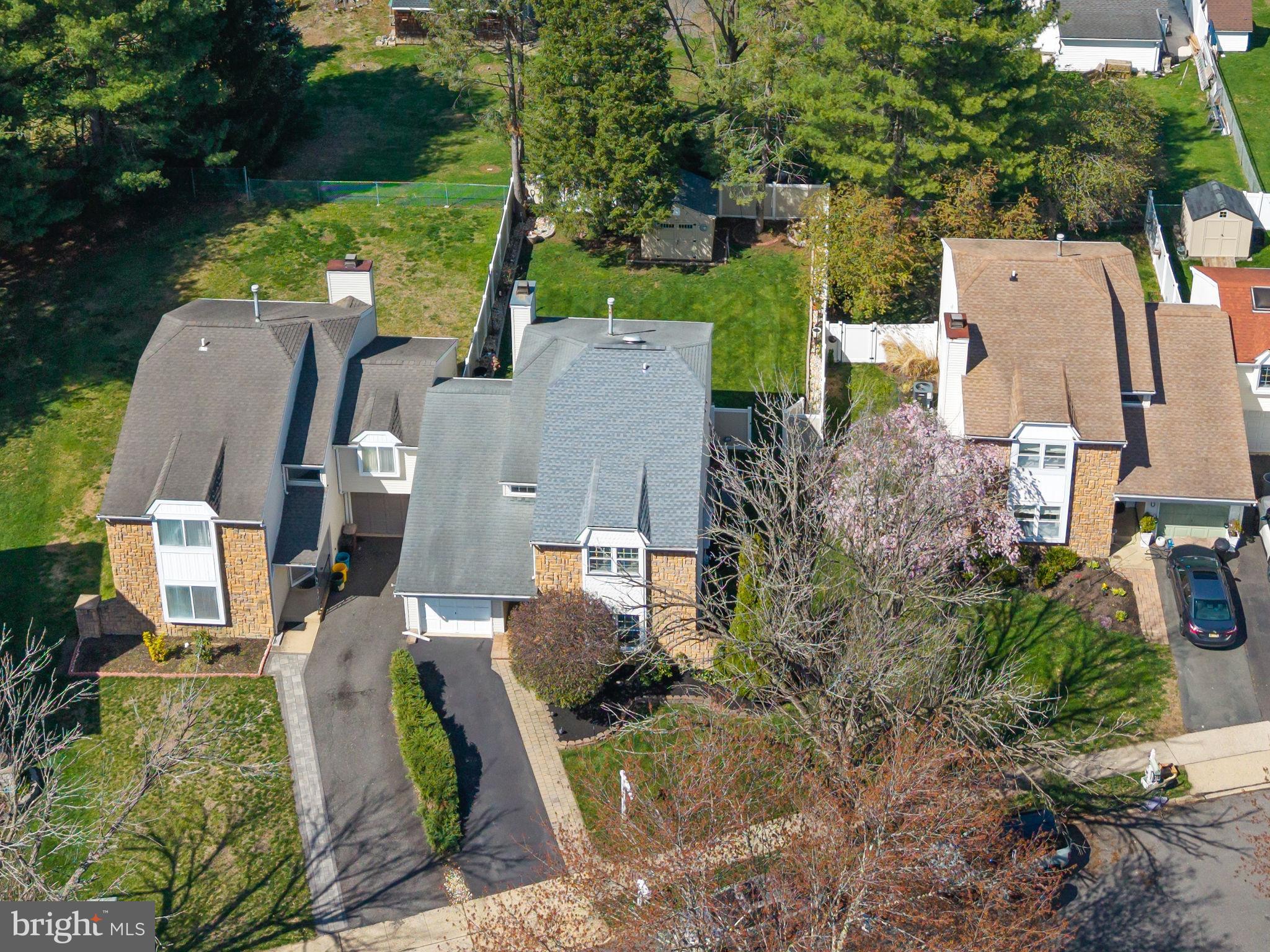 18 Geraldine Road East Windsor, NJ 08520 - Photo 2 of 42 an aerial view of residential houses with outdoor space