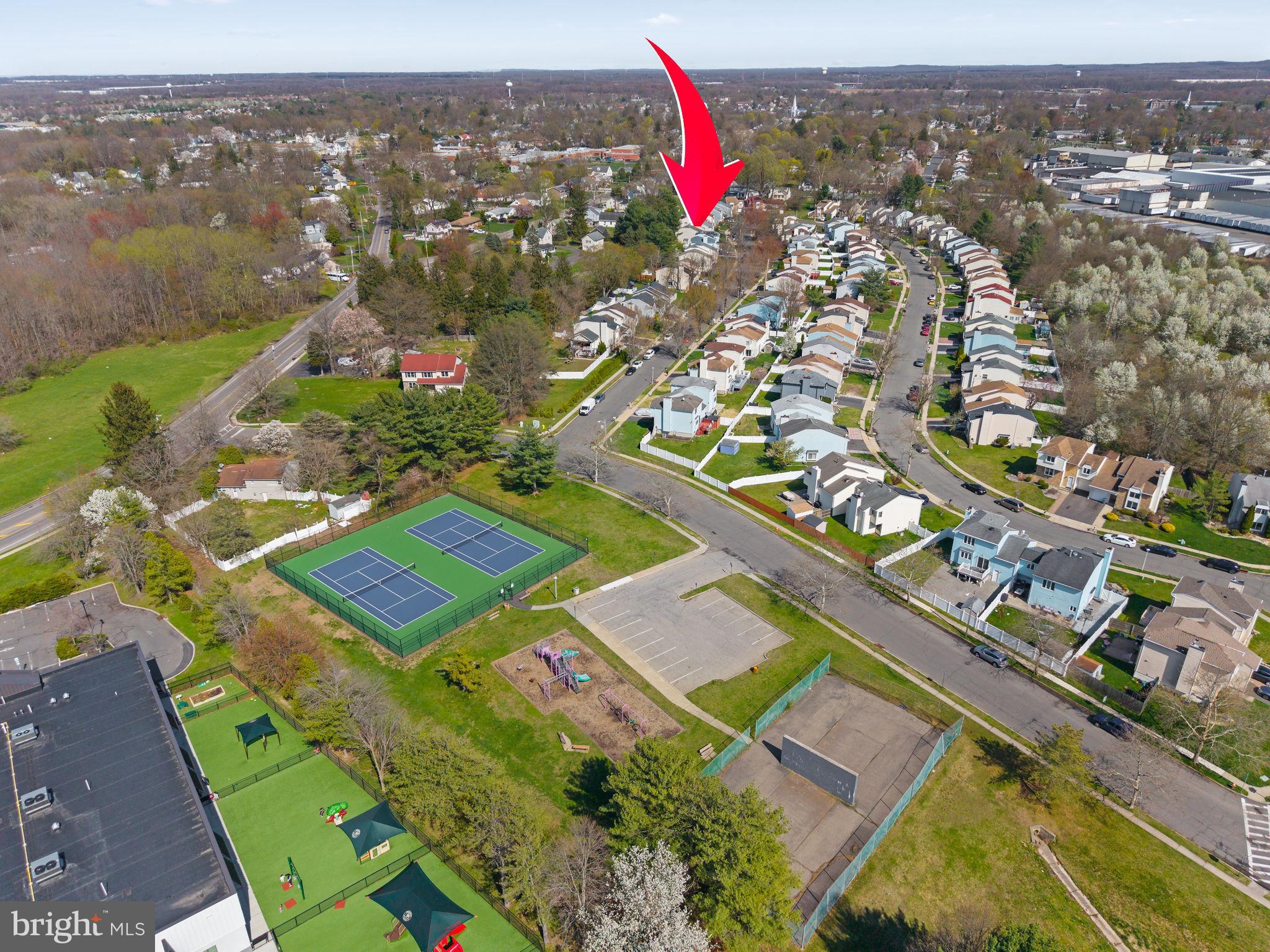 18 Geraldine Road East Windsor, NJ 08520 - Photo 41 of 42 an aerial view of a city
