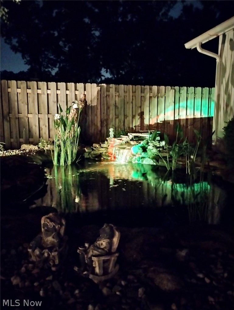 9975 Priem Road Strongsville, OH 44149 - Photo 35 of 35 Pond at night