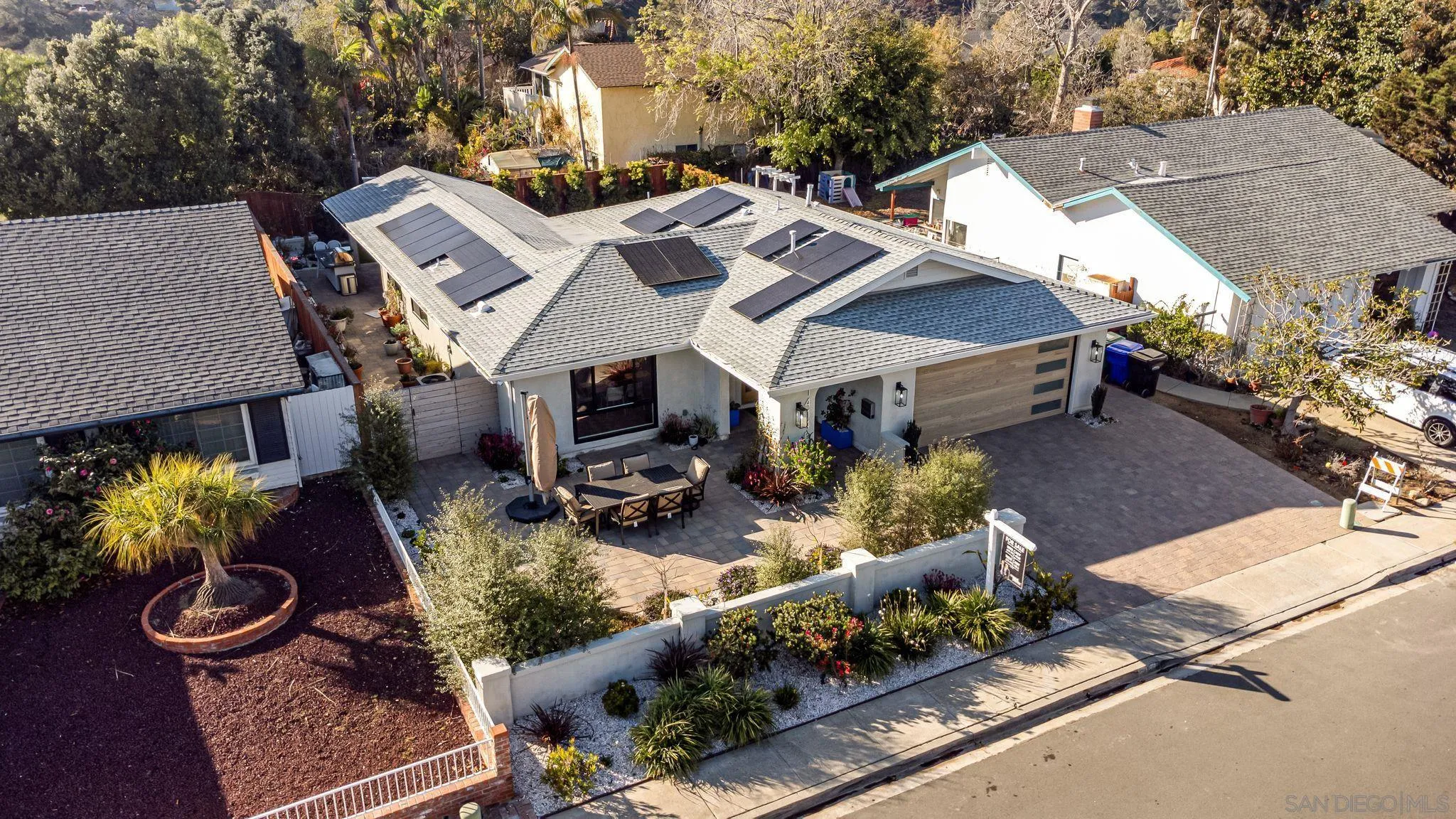 14146 Recuerdo Drive Del Mar, CA 92014 - Photo 47 of 54 a aerial view of a house with patio outdoor seating and covered with couches