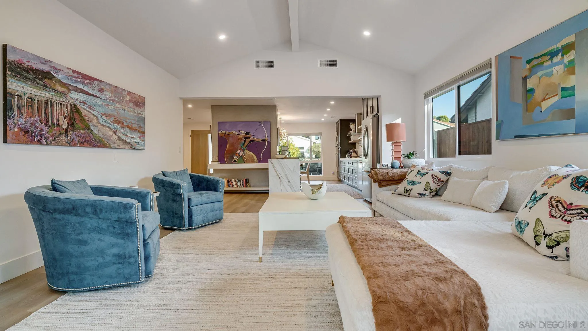 14146 Recuerdo Drive Del Mar, CA 92014 - Photo 8 of 54 a living room with furniture and painting on the wall