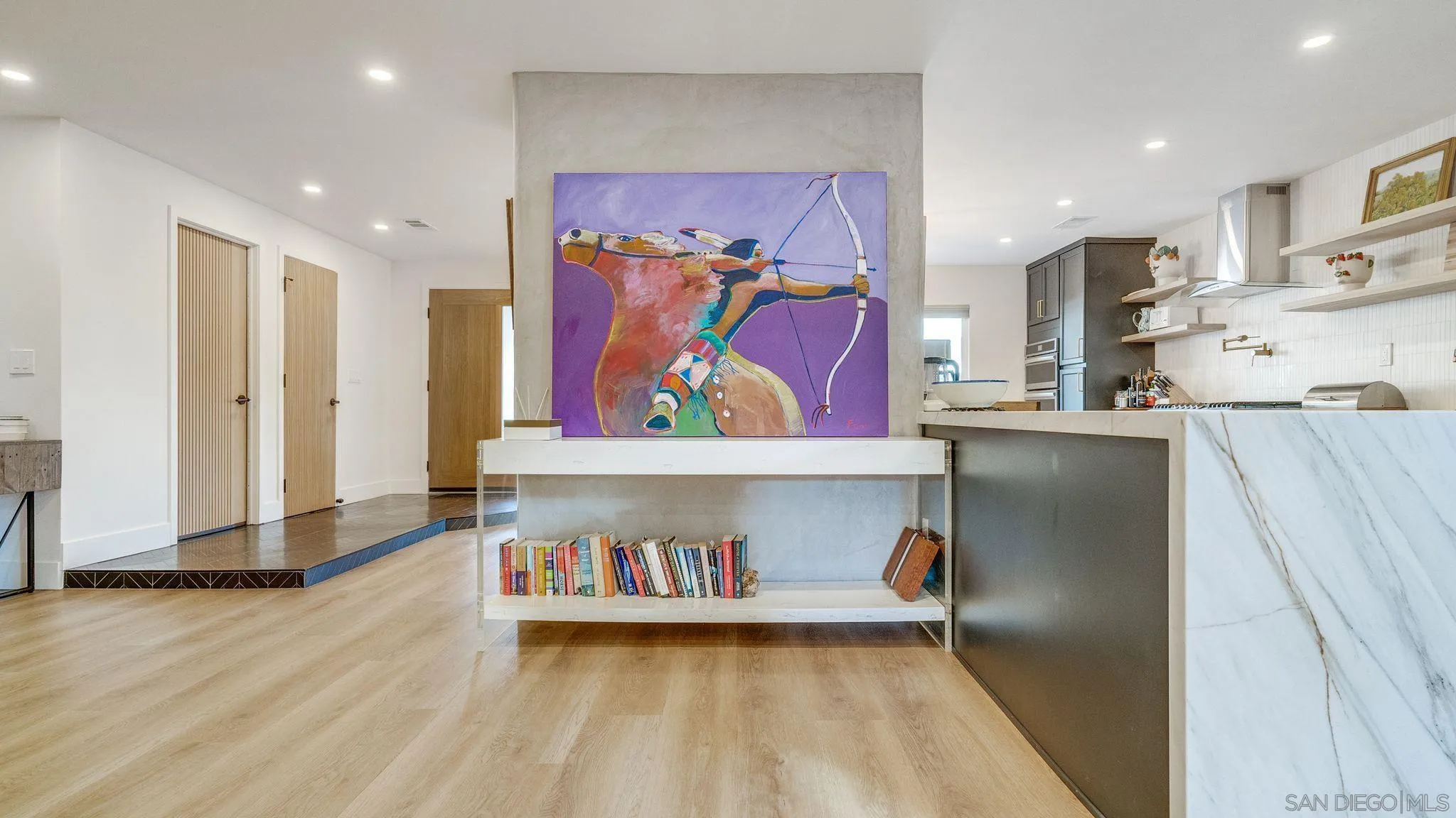 14146 Recuerdo Drive Del Mar, CA 92014 - Photo 9 of 54 a view of kitchen with stainless steel appliances granite countertop a refrigerator and a sink
