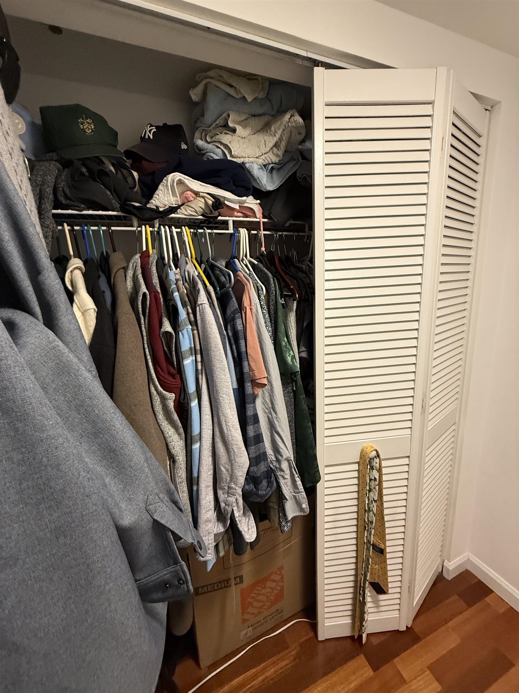 700 1st Street, Unit 2R Hoboken, NJ 07030 - Photo 9 of 13 a view of walk in closet with clothes and shoes