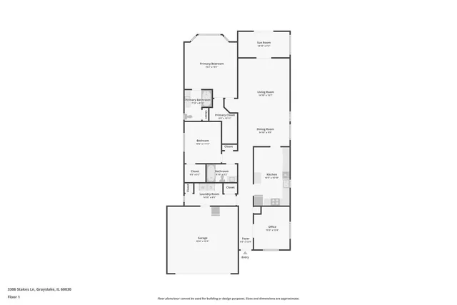 $205,000 | 3306 Stakes Lane, Grayslake, IL 60030
