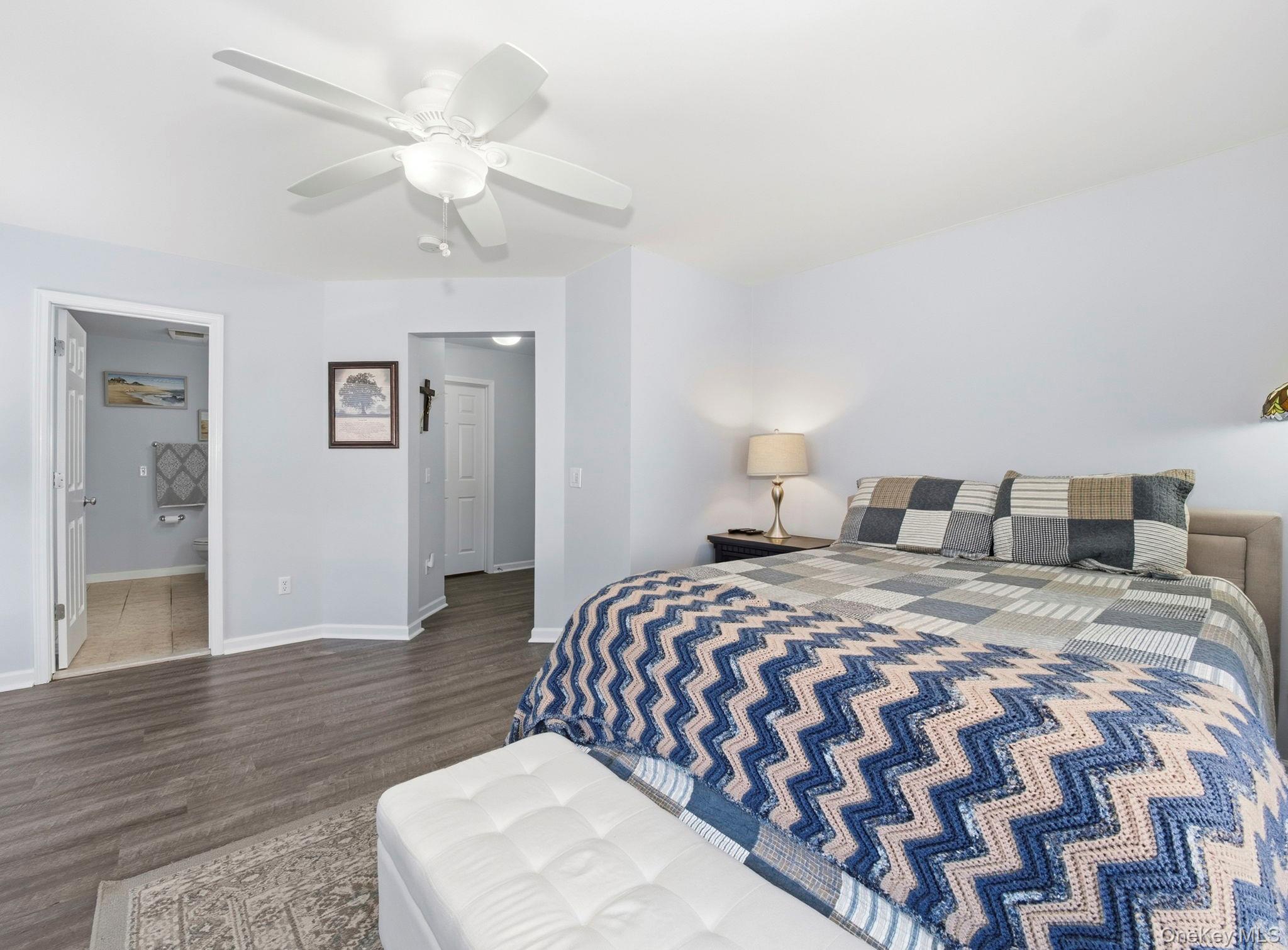 15 Revolution Road Cold Spring, NY 10516 - Photo 17 of 30 a bedroom with a bed and wooden floor